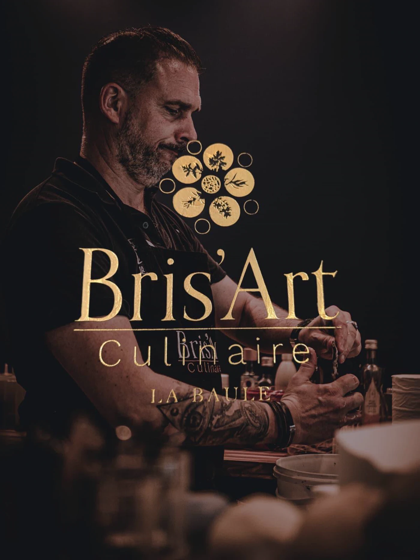 Guillaume Brisard chef Bib Gourmand Bris'Art Culinaire La Baule